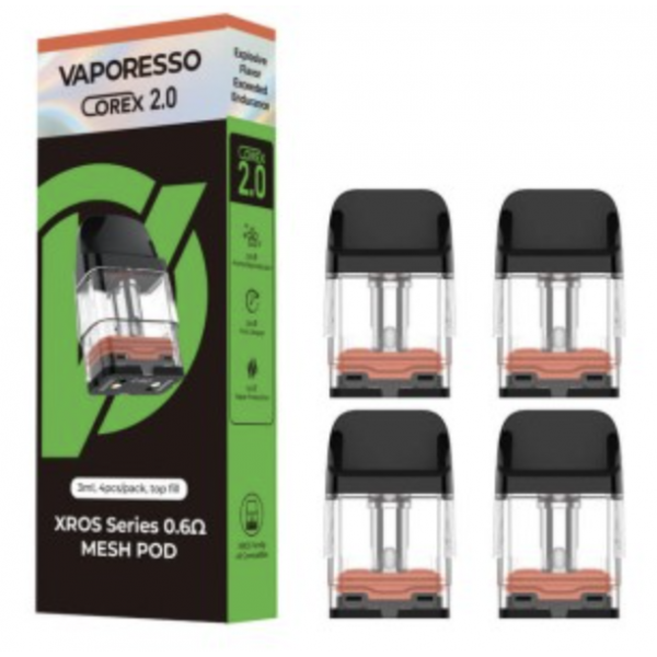 Vaporesso Xros Corex 2.0 Cartridge 3ml (PACK OF 4)